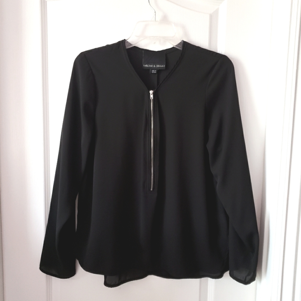 Harlow & Graham Top Black